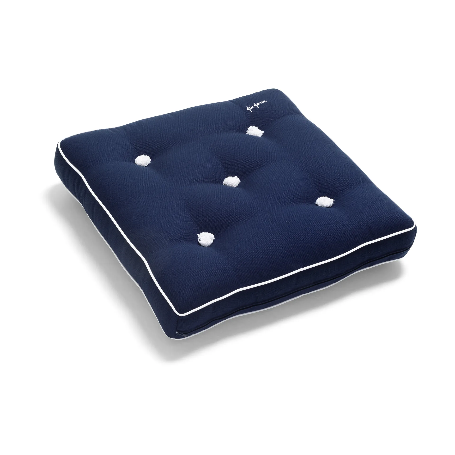 55 cushion, Navy blue, 55x55 cm Fri Form