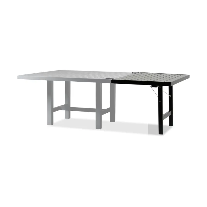 68 extension leaf with legs - Black, H: 66 cm - Fri Form