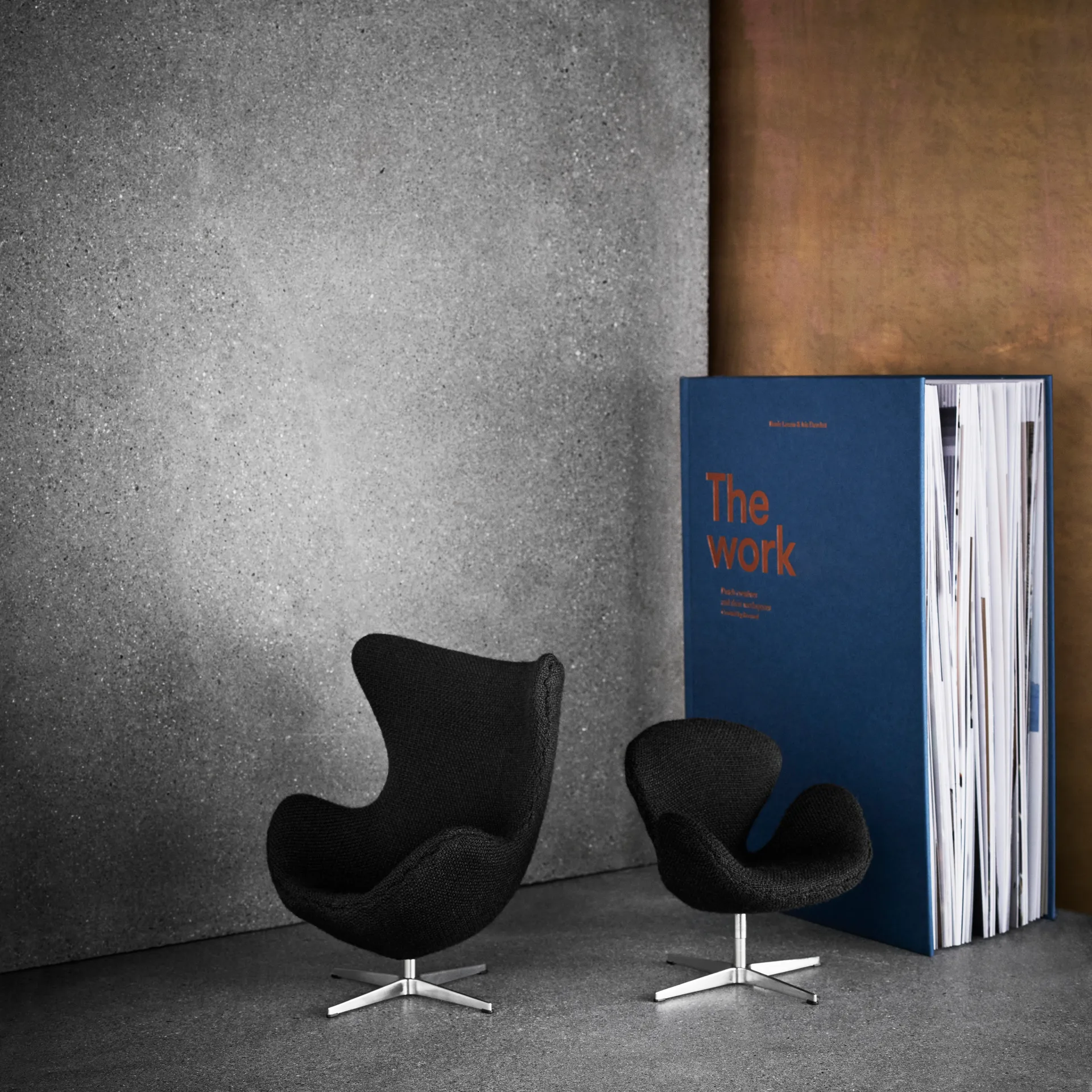 Ägget miniature, Black Fritz Hansen