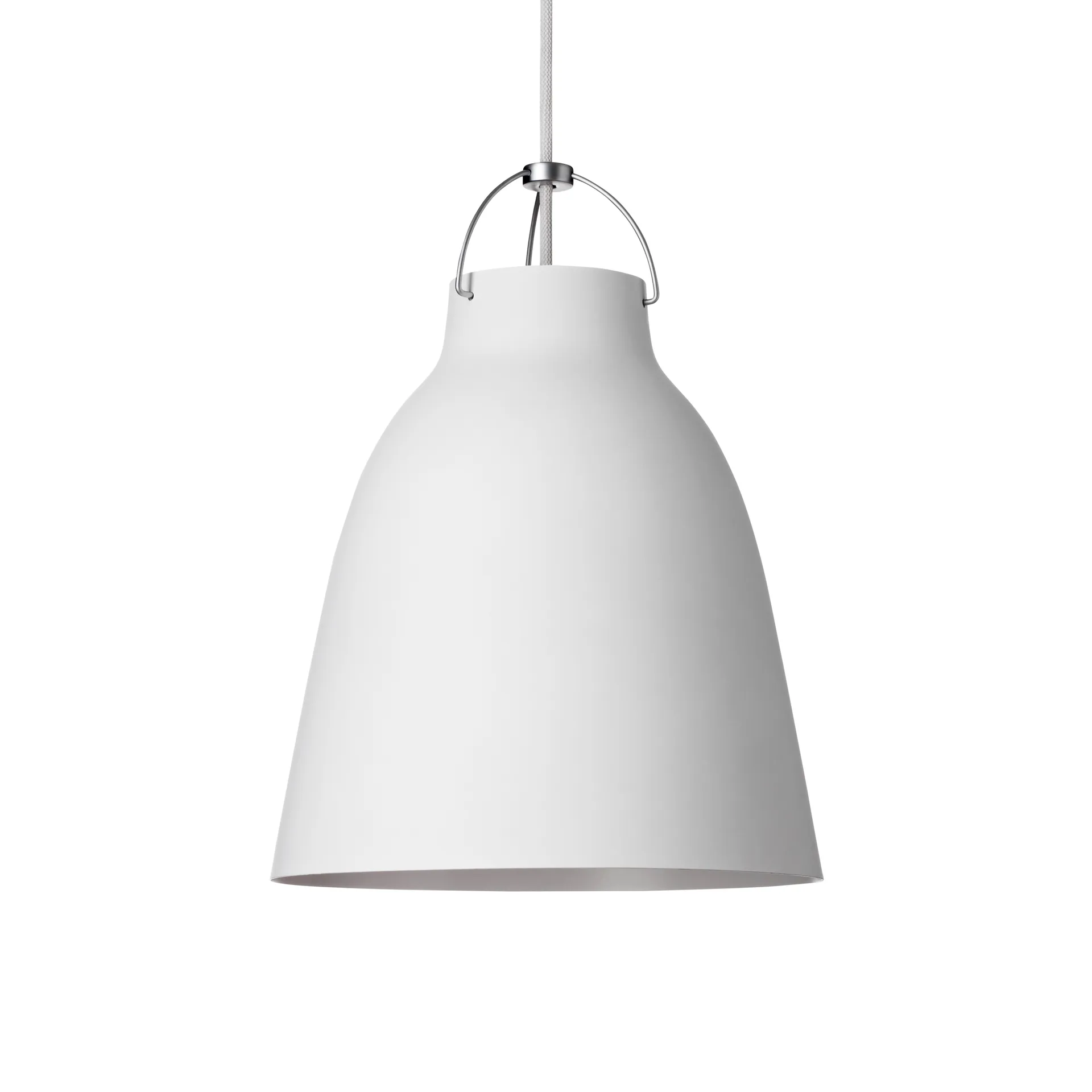 Caravaggio P2 pendant lamp matte, White Fritz Hansen
