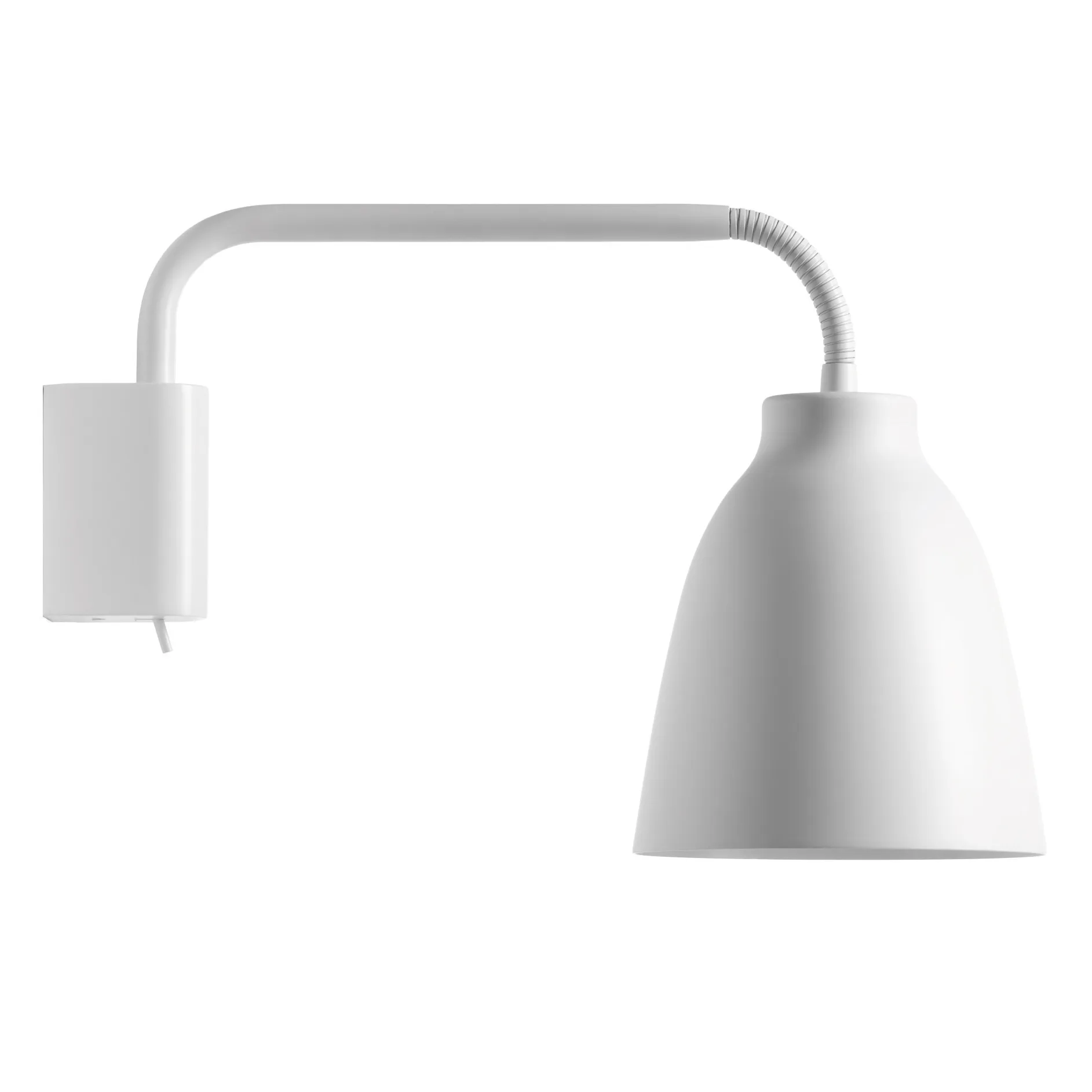 Caravaggio Read wall lamp, White Fritz Hansen