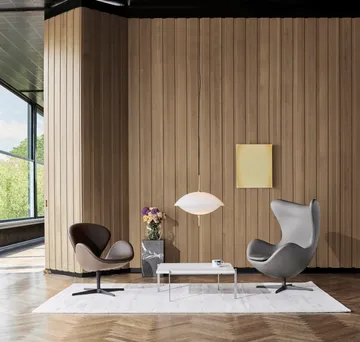 Clam pendant lamp - Ø55 cm - Fritz Hansen