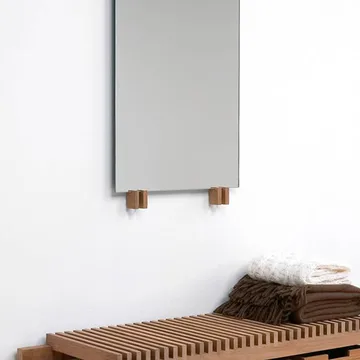 Cutter mirror - Teak - Fritz Hansen