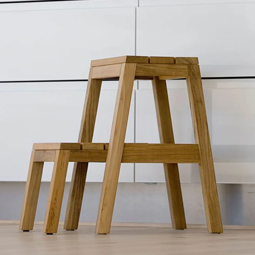Dania step ladder, Oak Fritz Hansen
