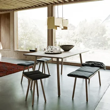 Georg stool - oak - Fritz Hansen