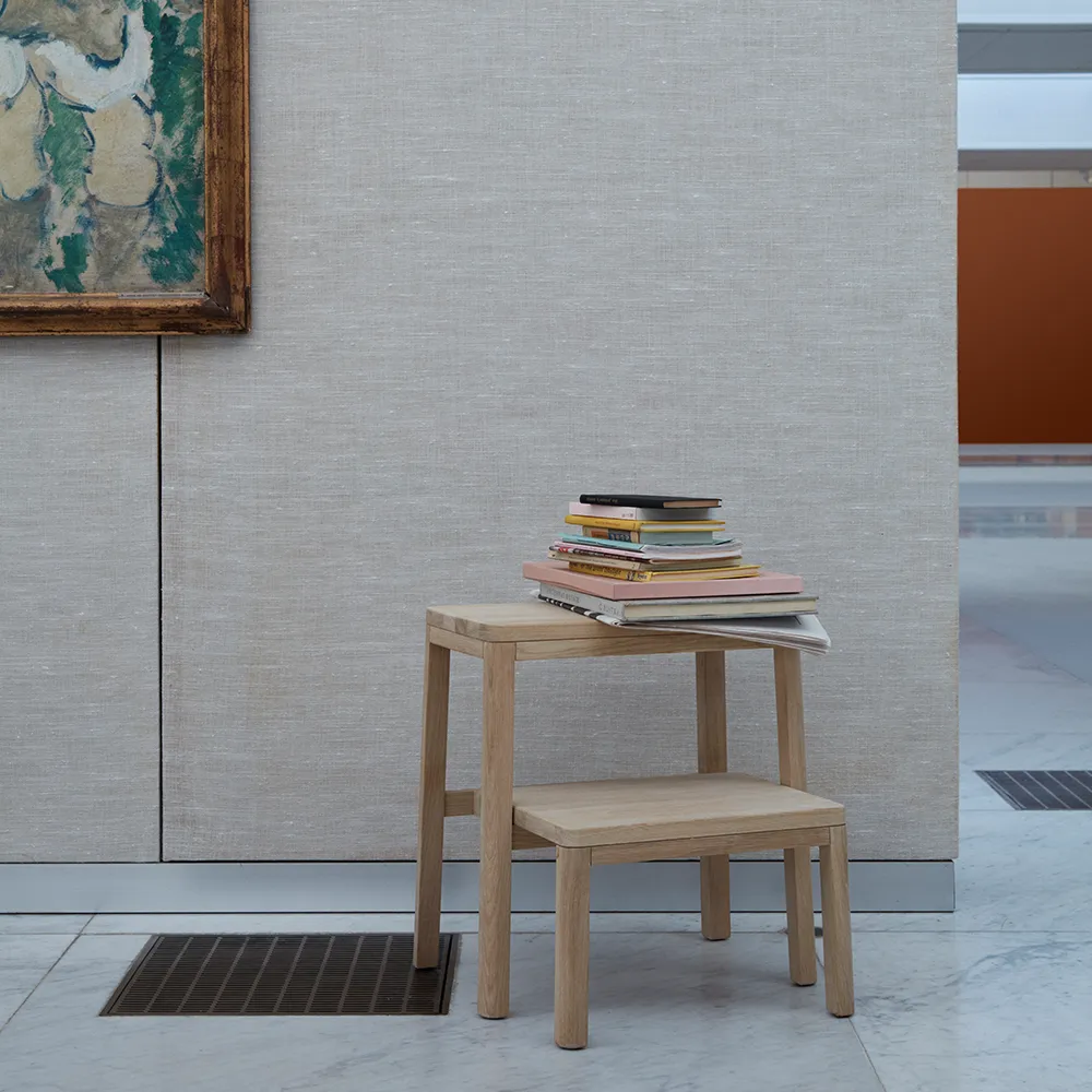 Noboru step ladder stool, Oak Fritz Hansen
