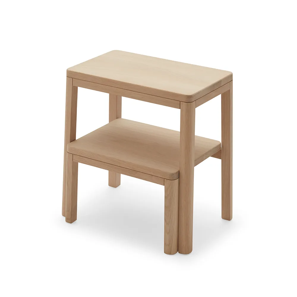 Noboru step ladder stool, Oak Fritz Hansen