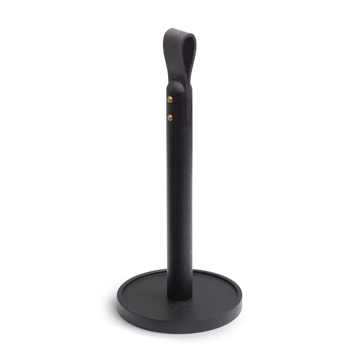 Norr paper roll holder - black-stained oak - Fritz Hansen