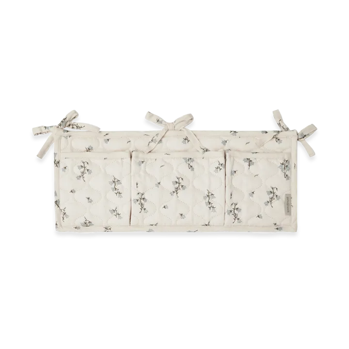 Bluebell satin quilted bed pocket - 18x43 cm - Garbo&Friends