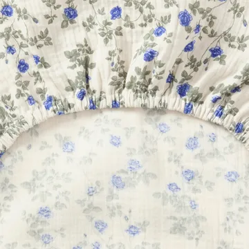 Dainty Muslin fitted sheet - 160x200x30 cm - Garbo&Friends
