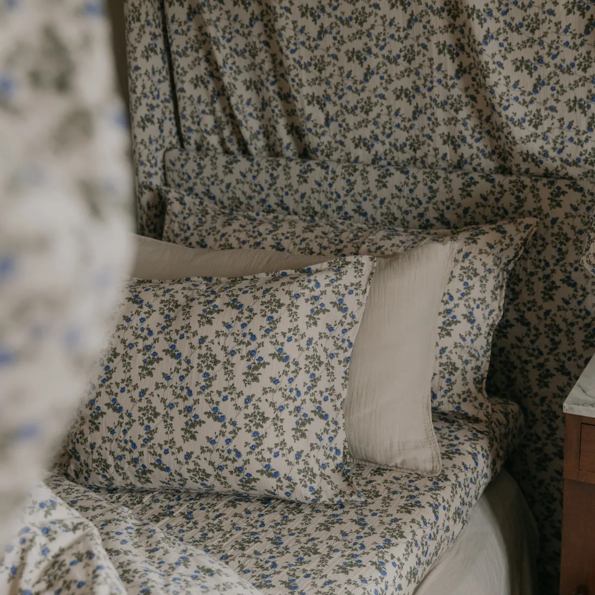 Dainty Muslin pillowcase, 50x60 cm Garbo&Friends