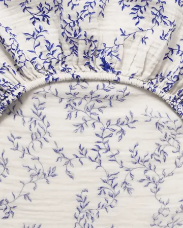 Jardim Muslin fitted sheet - 60x120x20 cm - Garbo&Friends