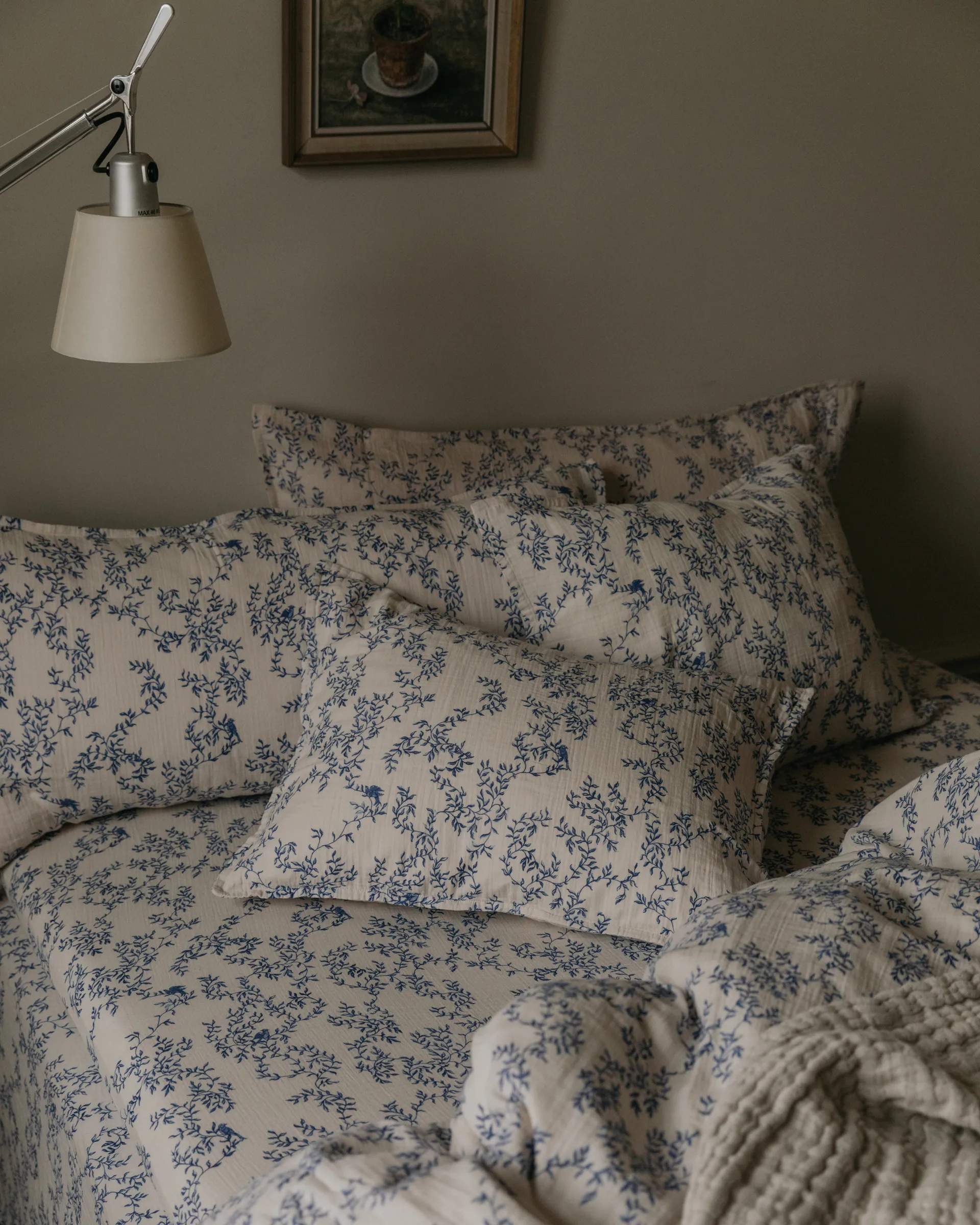 Jardim Muslin pillowcase, 50x60 cm Garbo&Friends