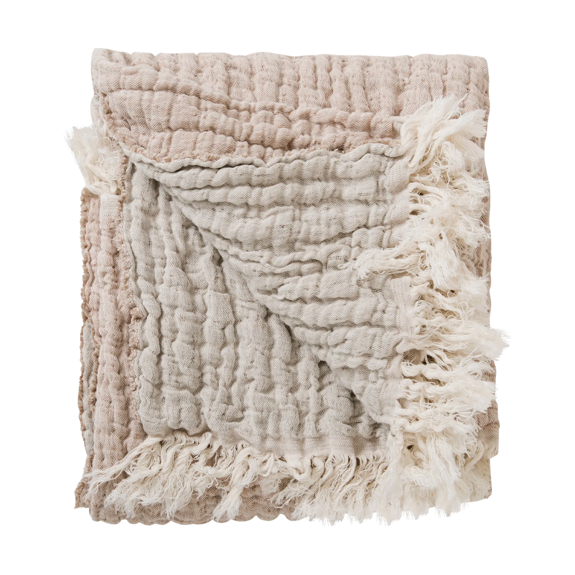 Lin Mellow blanket 110x110 cm, Tawny Garbo&Friends