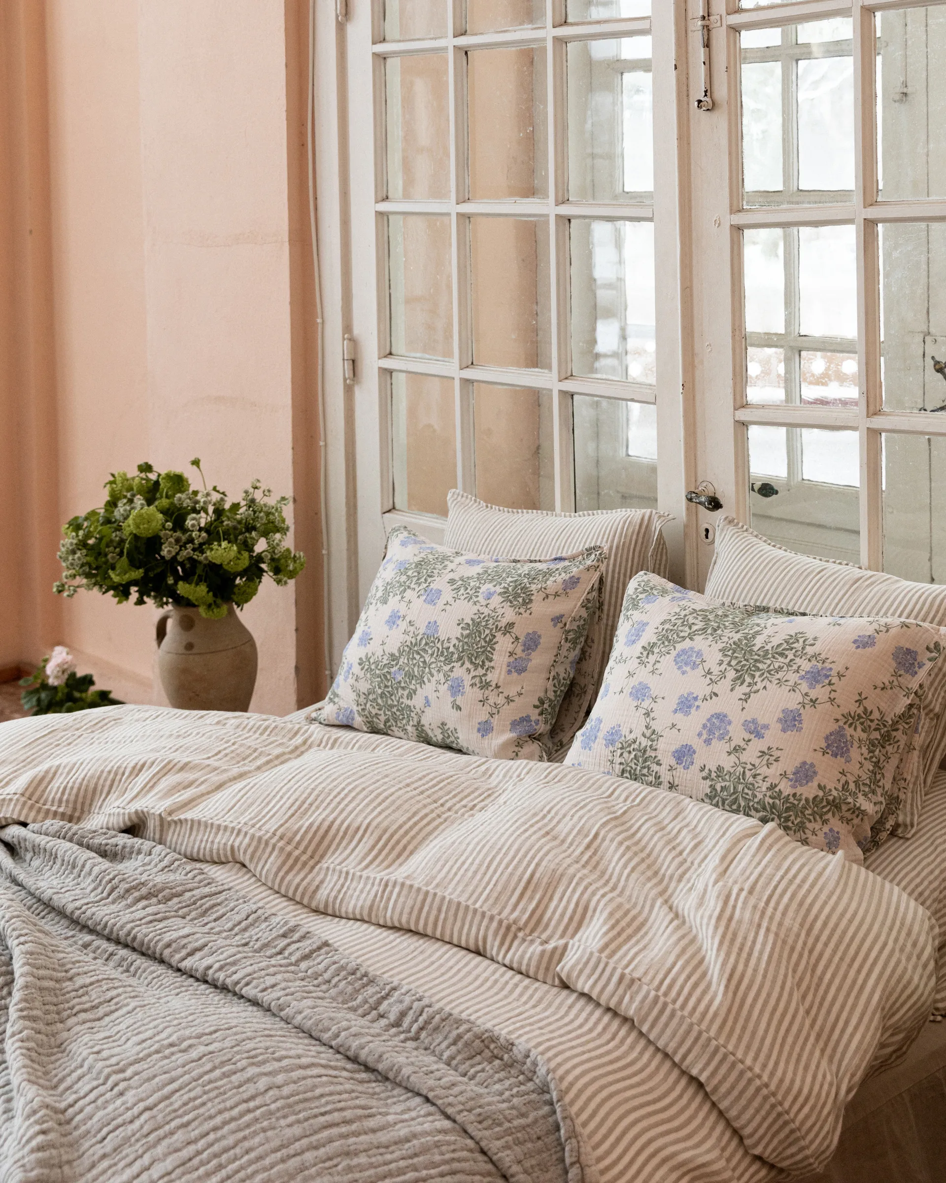 Plumbago Muslin duvet cover double, 240x220 cm Garbo&Friends