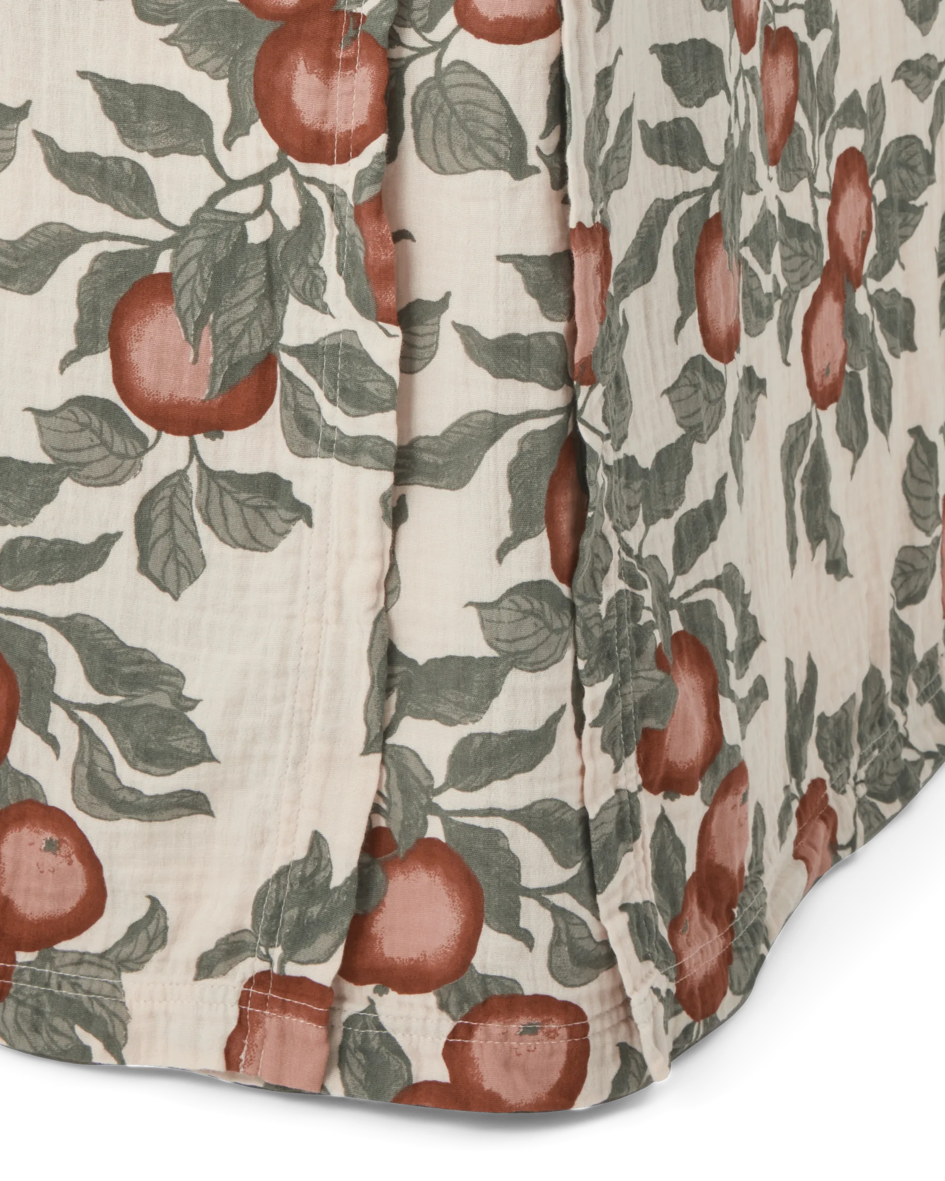 Pomme Muslin bed skirt, 140x200x53 cm Garbo&Friends