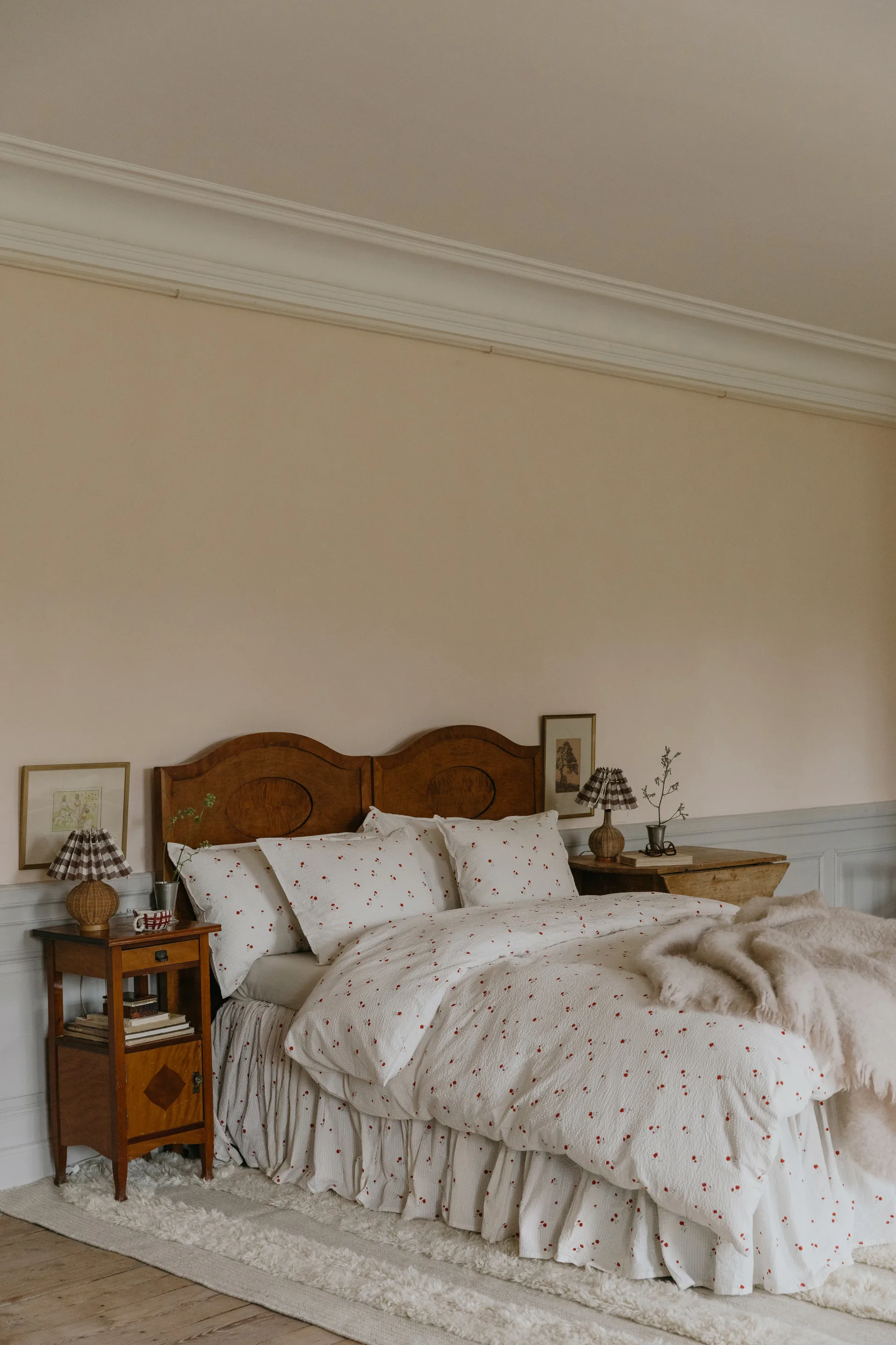 Poppy Seersucker double duvet cover, 220x220 cm Garbo&Friends