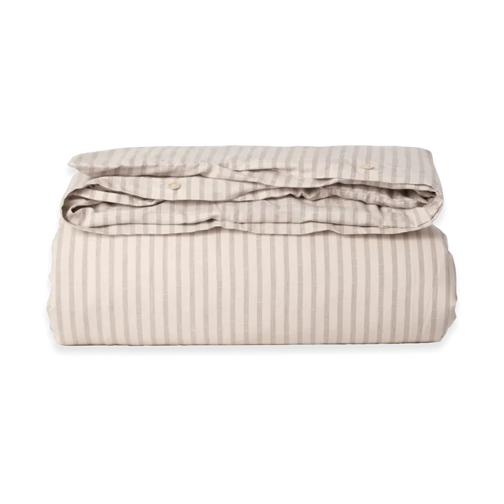 Stripe Mauve duvet cover double - 220x220 cm - Garbo&Friends