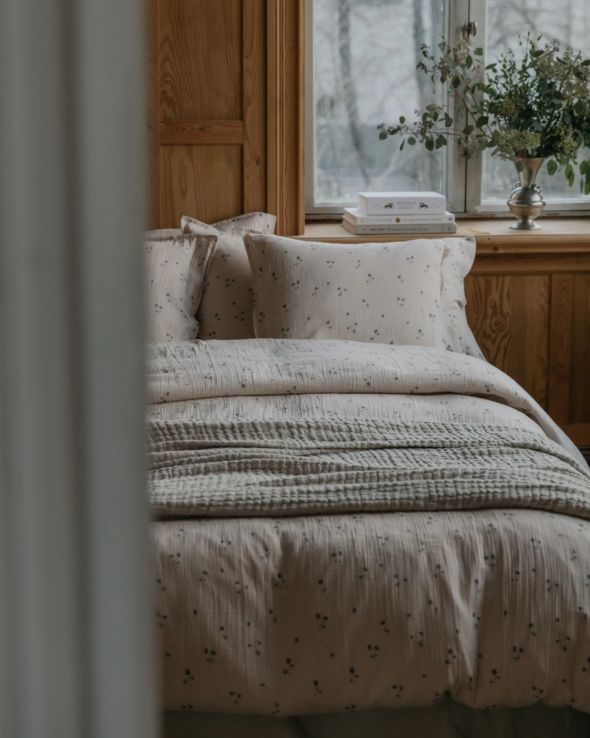 Viola Muslin double duvet cover, 240x220 cm Garbo&Friends
