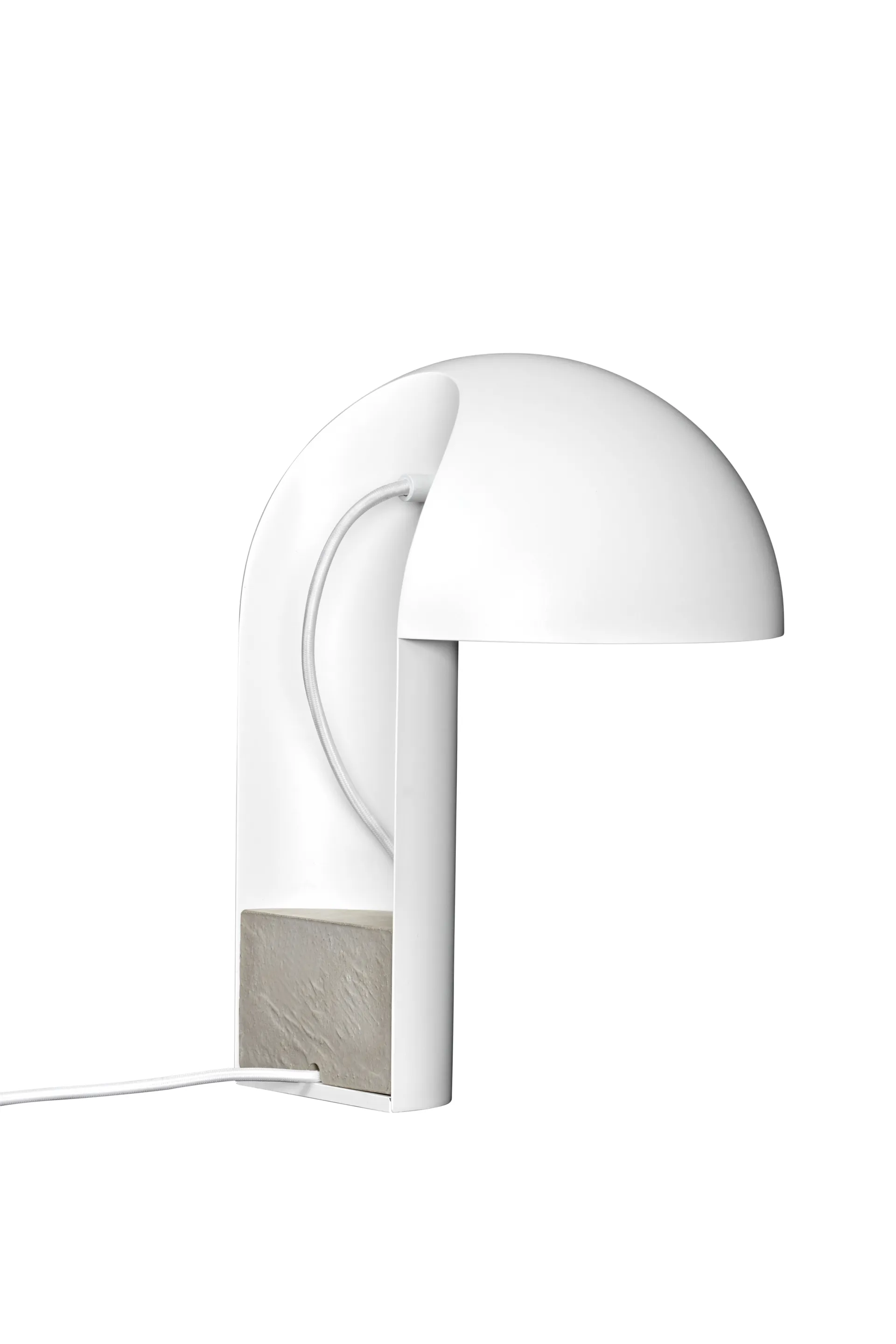 Leery table lamp 40 cm, White Gejst