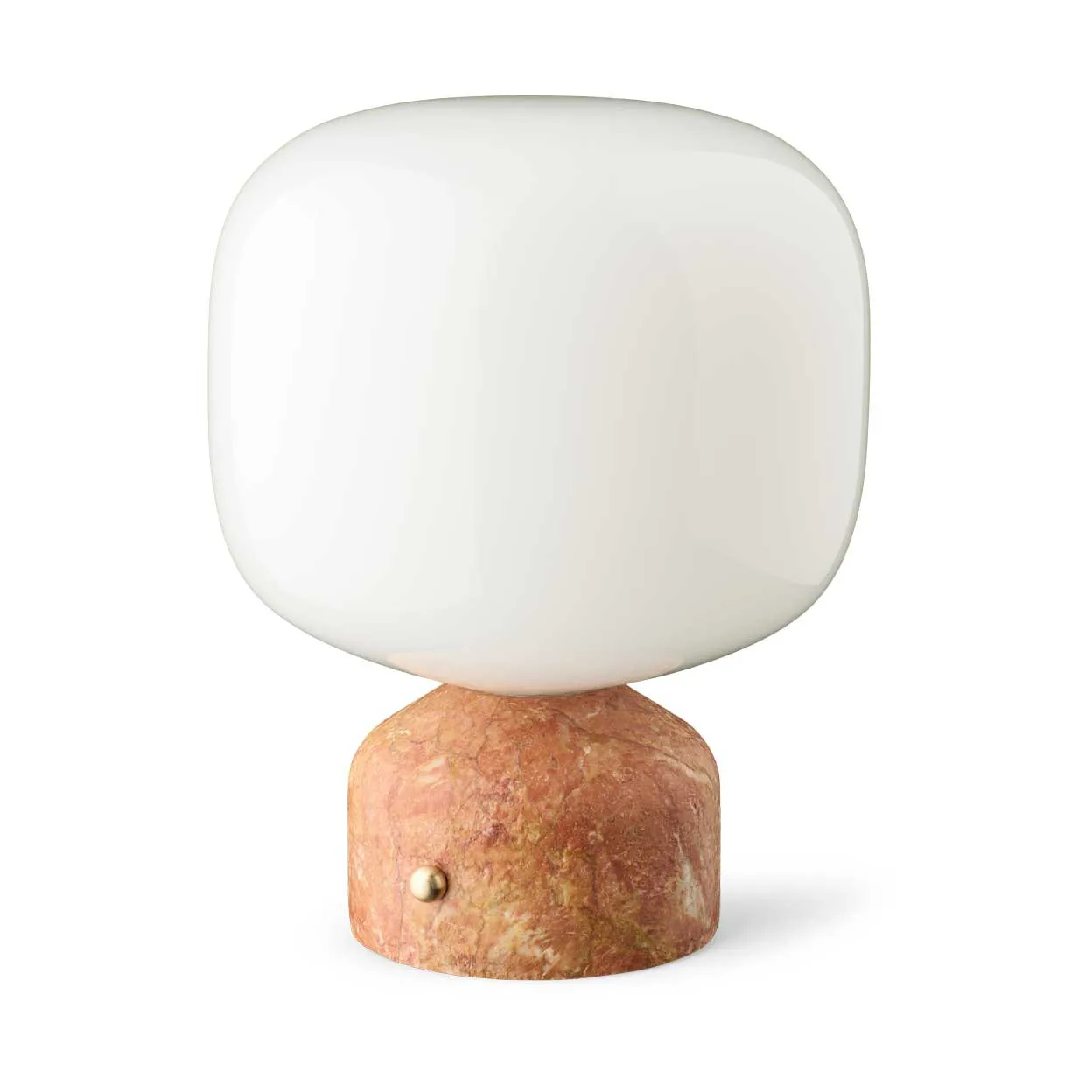 Meemo portable table lamp 23 cm, Amber Red marble Gejst