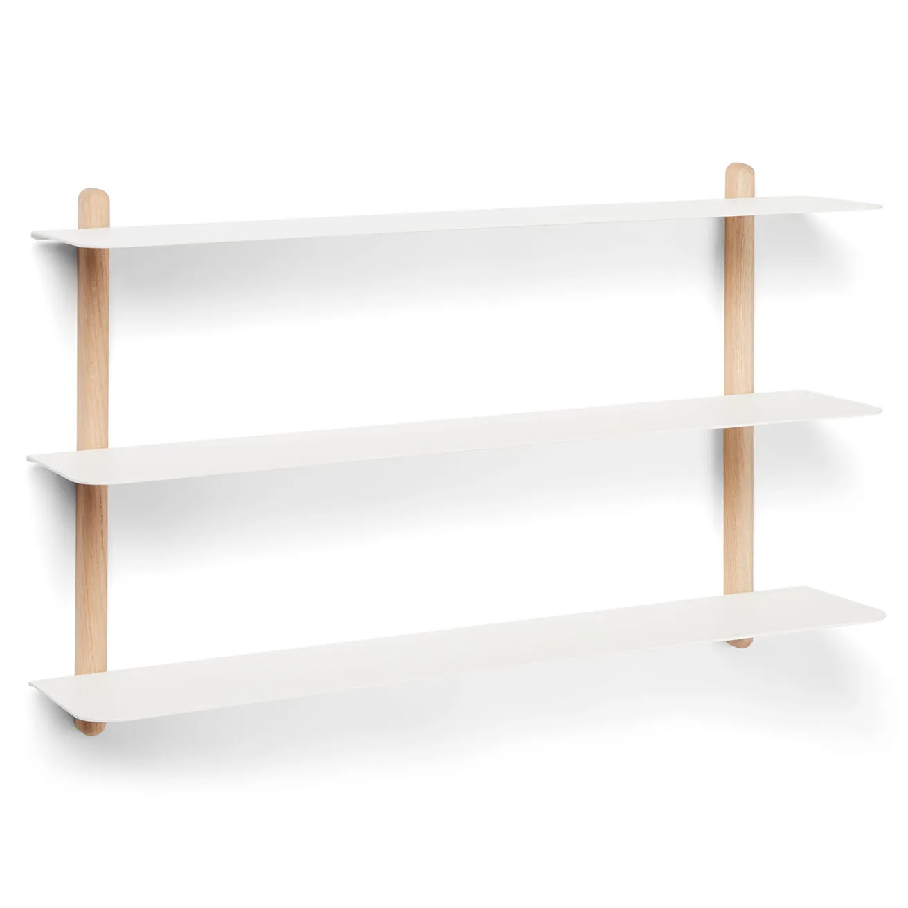 Nivo shelf A, Light oak-white Gejst
