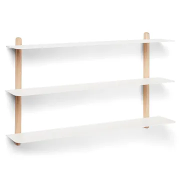 Nivo shelf A - Light oak-white - Gejst