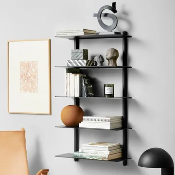 Nivo shelf E large - Light oak-white - Gejst