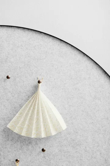 Retell pinboard Ø80 cm - Light grey - Gejst