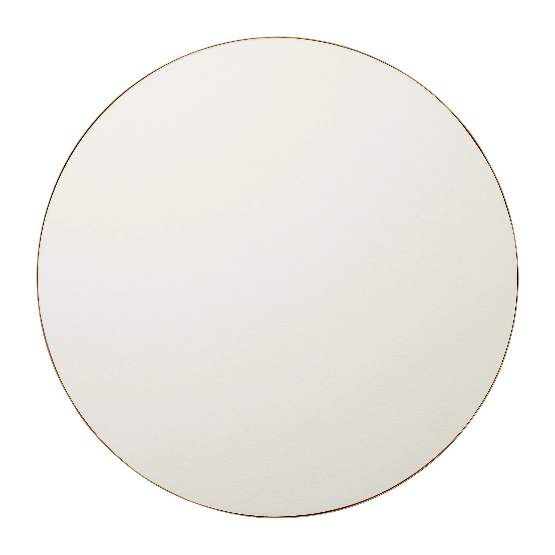 Retell pinboard Ø80 cm, White-brass Gejst