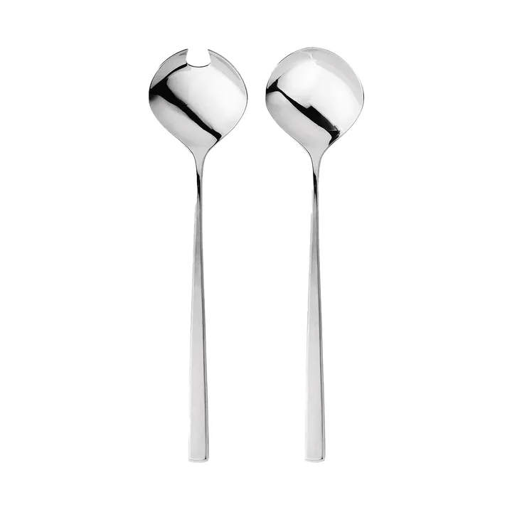Fuga salad servers - Stainless steel - Gense