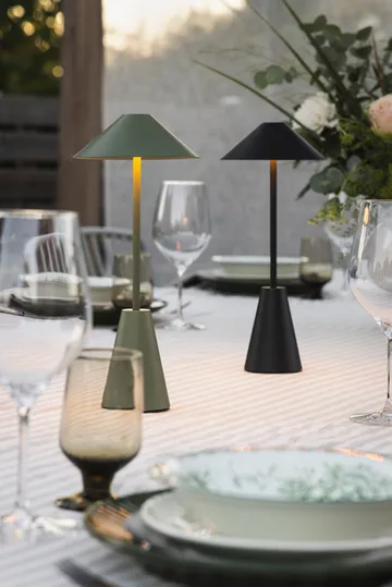 Cannes 32 portable table lamp - Black - Globen Lighting