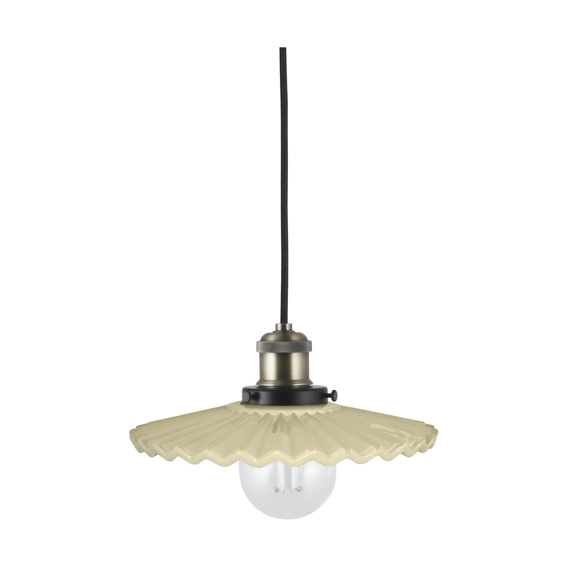 Cobbler pendant lamp Ø25 cm, Cream Globen Lighting