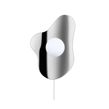 Illusion wall lamp/ceiling light 60 cm - Chrome - Globen Lighting