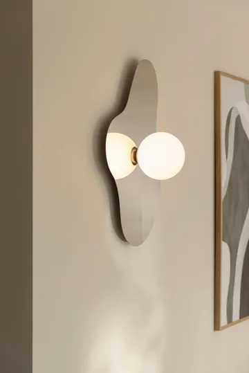 Illusion wall lamp/ceiling light 60 cm - Chrome - Globen Lighting
