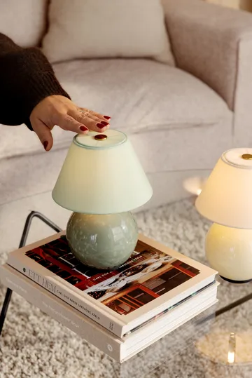 Iris 16 portable table lamp - Green - Globen Lighting