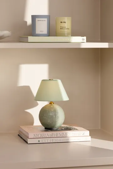 Iris 16 portable table lamp - Green - Globen Lighting