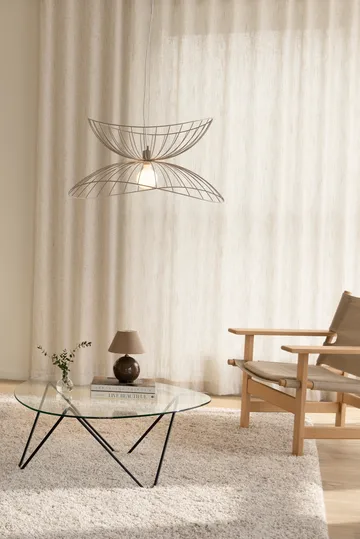 Iris 16 portable table lamp - Mocha - Globen Lighting