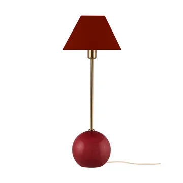 Iris 20 table lamp - Burgundy - Globen Lighting