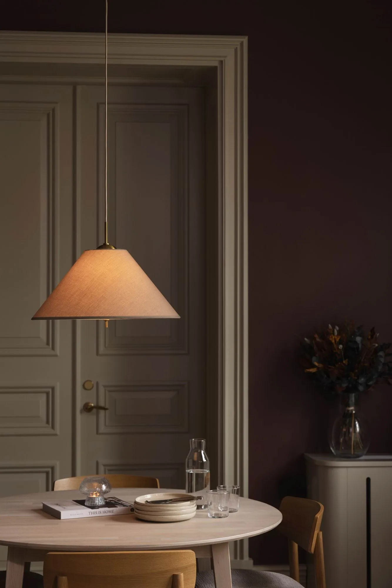Iris pendant 50, Mocha (brown) Globen Lighting