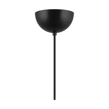 Lou pendant lamp - 5, white bouclé-black, 67x67 cm - Globen Lighting