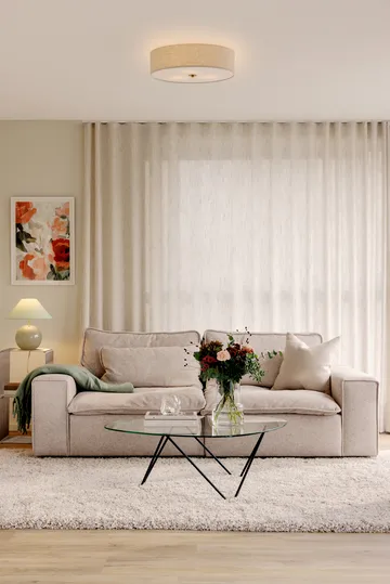 Noah 35 ceiling lamp - Beige - Globen Lighting