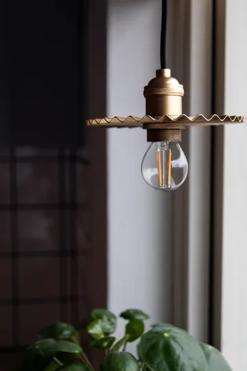 Omega pendant lamp Ø15 cm - Gold - Globen Lighting