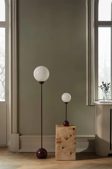 Ripley floor lamp - Burgundy - Globen Lighting