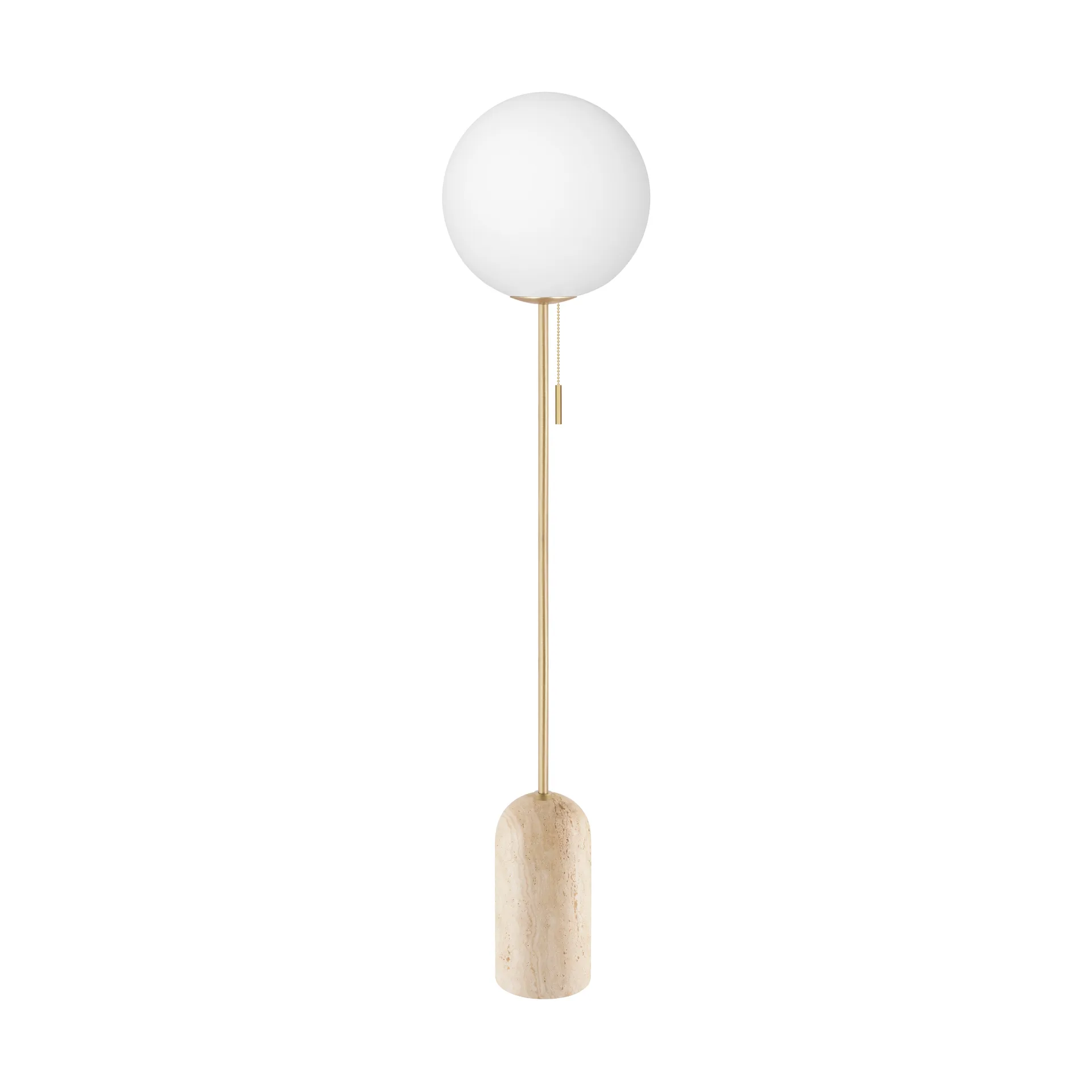 Torrano floor lamp, Travertine Globen Lighting