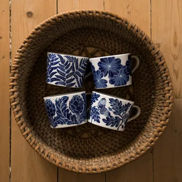 Artichoke cup 24 cl - Blue - Götefors Porslin