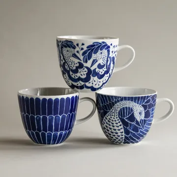 Selma jubilee mug 41 cl - Blue - Götefors Porslin
