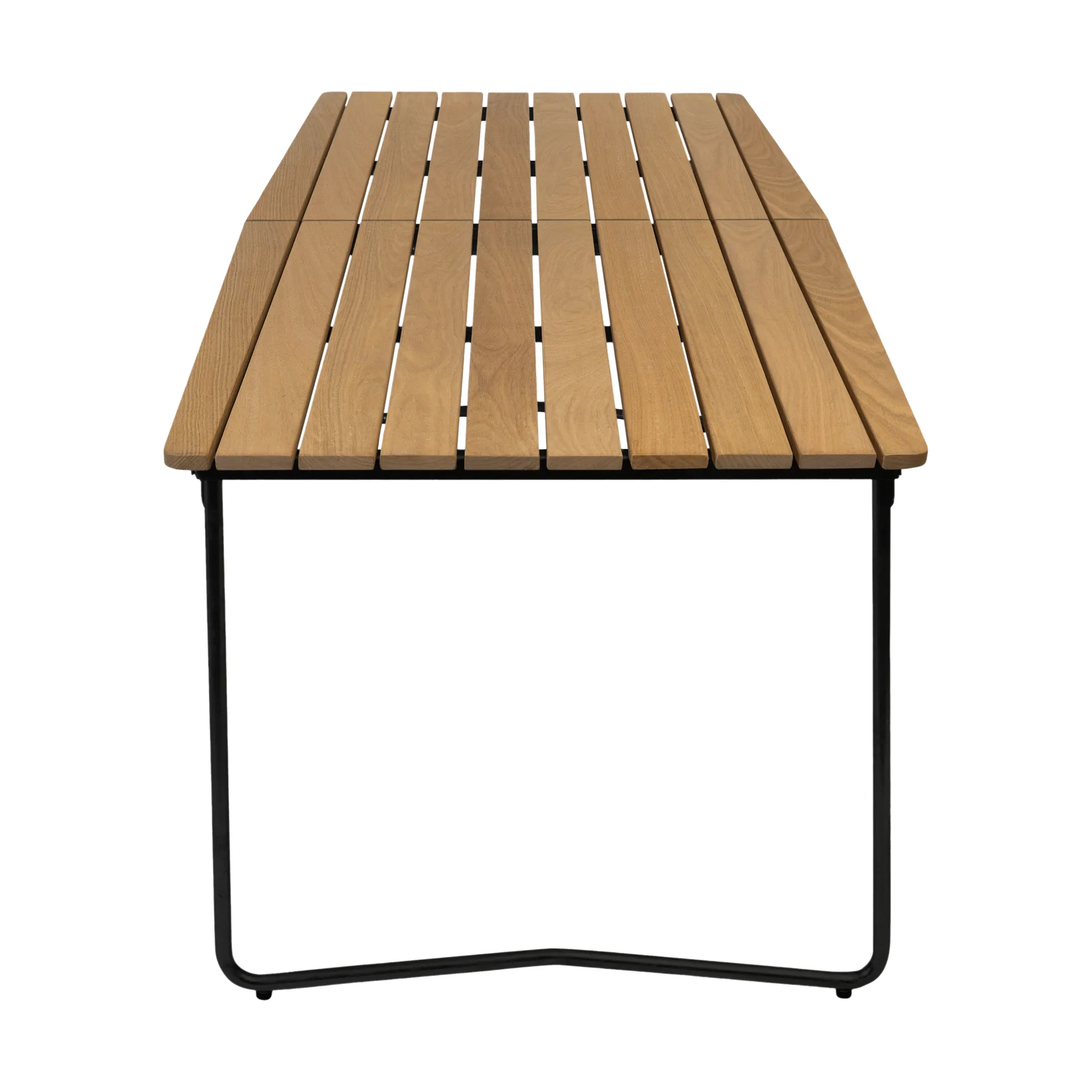 B31 dining table, Oiled oak-black Grythyttan Stålmöbler