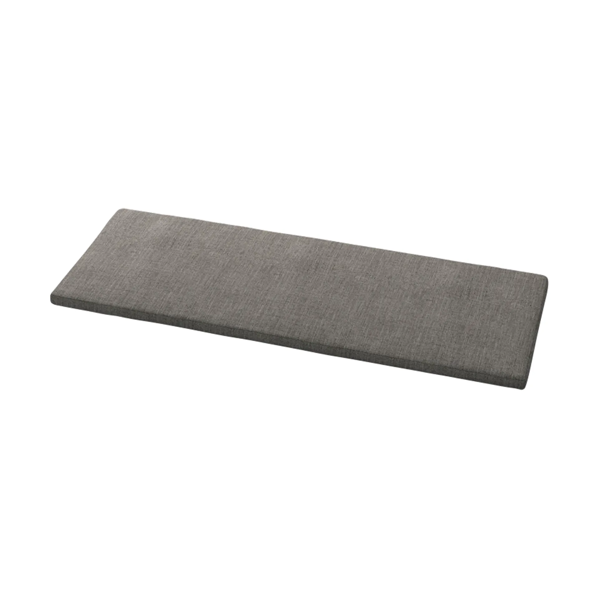 Bench 8 seat cushion, Black melange, 110x40 cm Grythyttan Stålmöbler