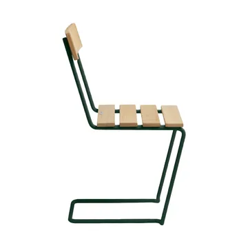 Stol 1 chair - Oiled pine-green - Grythyttan Stålmöbler
